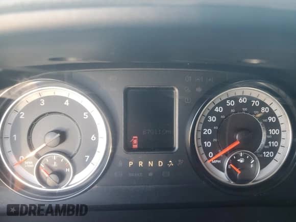 2019 Ram 1500 Express with VIN 1C6RR7FG0KS519820, listed as a Copart auction lot 81775174 with 67,011 mi miles and Salvage title. Bid and sale history available at DreamBid. Image 9.