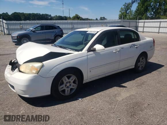 2006 Chevrolet Malibu 2LT z VIN 1G1ZT51896F102637, wystawiony jako Copart lot #69962454 z przebiegiem 184 047 mil mil oraz Szkoda całkowita • Salvage title. Historia ofert i sprzedaży dostępna na DreamBid. Obrazek 1.