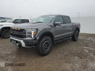 ✅ 2025 Ford F-150 Raptor • VIN: 1FTFW1RG1SFA59539 • Лот: 91036815. Опубликован ранее на Copart с пробегом 22 миль. Бесплатный доступ к архиву аукционных продаж из США и подробный отчёт об истории автомобиля на DreamBid. Изображение 1.