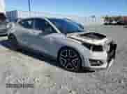 2022 Hyundai Veloster with VIN KMHT36AH7NU011682, listed as a Copart auction lot 77076454 with 73,461 mi miles and Salvage title. Bid and sale history available at DreamBid. Image 4.