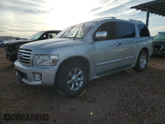 ✅ 2005 Infiniti QX56 • VIN: 5N3AA08C15N802568 • Lot: 92924945. Listed on Copart with 118,656 mi. Free auction sales archive from the USA and detailed vehicle history report at DreamBid. Image 1.