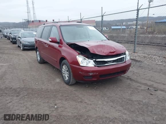 ✅ 2012 Kia Sedona LX • VIN: KNDMG4C76C6502574 • Лот: 43779877. Опубликован ранее на IAAI с пробегом 134 034 миль. Бесплатный доступ к архиву аукционных продаж из США и подробный отчёт об истории автомобиля на DreamBid. Изображение 1.