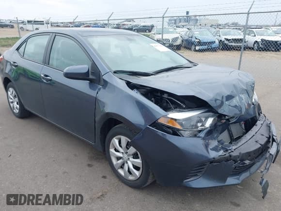 ✅ 2016 Toyota Corolla L • VIN: 2T1BURHE4GC719365 • Lot: 42177316. Listed on IAAI with 22,020 mi. Free auction sales archive from the USA and detailed vehicle history report at DreamBid. Image 1.