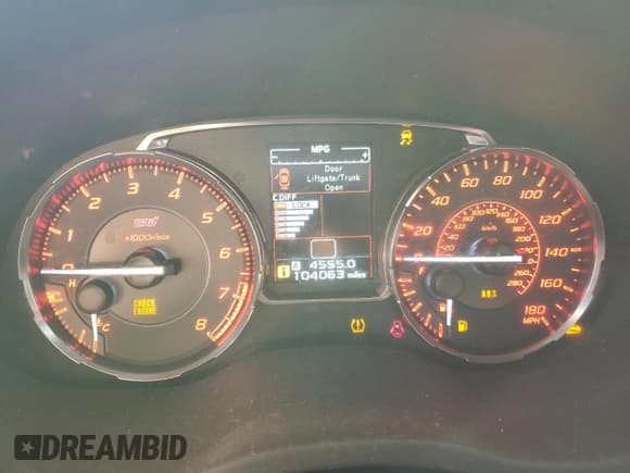 ✅ 2015 Subaru WRX STI Limited • VIN: JF1VA2U64F9833436 • Lot: 71422455. Listed on Copart with 104,063 mi. Free auction sales archive from the USA and detailed vehicle history report at DreamBid. Image 9.