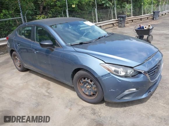 ✅ 2015 Mazda 3 i SV • VIN: JM1BM1T76F1257453 • Лот: 42295300. Опубликован ранее на IAAI с пробегом 128 955 миль. Бесплатный доступ к архиву аукционных продаж из США и подробный отчёт об истории автомобиля на DreamBid. Изображение 1.