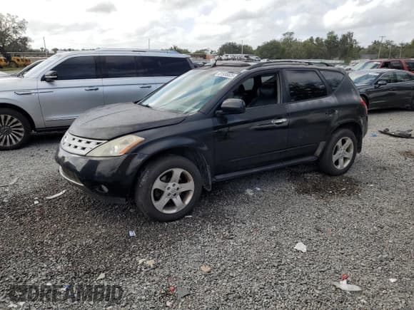 ✅ 2003 Nissan Murano SE • VIN: JN8AZ08W73W236881 • Лот: 81935525. Опубликован ранее на Copart с пробегом 206 115 миль. Бесплатный доступ к архиву аукционных продаж из США и подробный отчёт об истории автомобиля на DreamBid. Изображение 1.