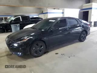 2022 Hyundai Elantra Blue with VIN KMHLM4AJ0NU025864, listed as a Copart auction lot 84449325 with 48,263 mi miles and Clean title. Bid and sale history available at DreamBid. Image 1.