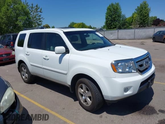 ✅ 2010 Honda Pilot EX-L • VIN: 5FNYF4H60AB006465 • Lot: 42544678. Listed on IAAI with 185,691 mi. Free auction sales archive from the USA and detailed vehicle history report at DreamBid. Image 1.