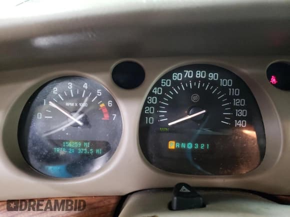 ✅ 2001 Buick LeSabre Limited • VIN: 1G4HR54K61U114754 • Lot: 78835614. Listed on Copart with 156,259 mi. Free auction sales archive from the USA and detailed vehicle history report at DreamBid. Image 9.