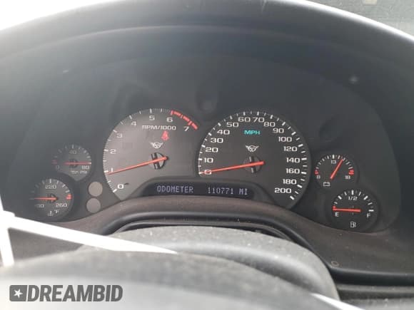 ✅ 1999 Chevrolet Corvette • VIN: 1G1YY22G6X5131084 • Лот: 82600915. Опубликован ранее на Copart с пробегом 110 771 миль. Бесплатный доступ к архиву аукционных продаж из США и подробный отчёт об истории автомобиля на DreamBid. Изображение 9.