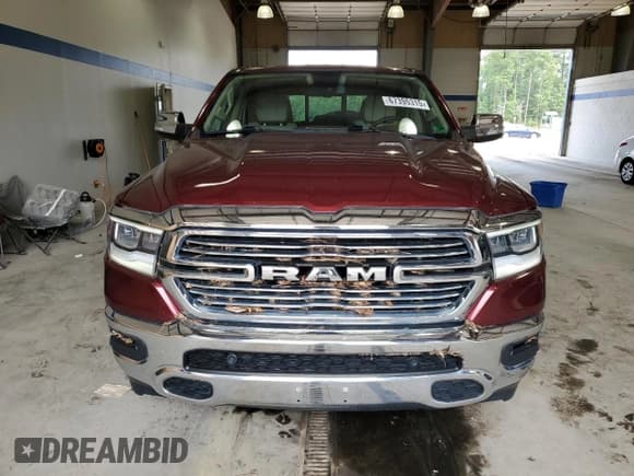 ✅ 2019 Ram 1500 Laramie • VIN: 1C6RRFJG4KN721477 • Lot: 67395315. Listed on Copart with 56,802 mi. Free auction sales archive from the USA and detailed vehicle history report at DreamBid. Image 5.