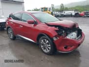 ✅ 2017 Nissan Murano S • VIN: 5N1AZ2MH8HN187553 • Lot: 42257050. Listed on IAAI with 139,116 mi. Free auction sales archive from the USA and detailed vehicle history report at DreamBid. Image 1.