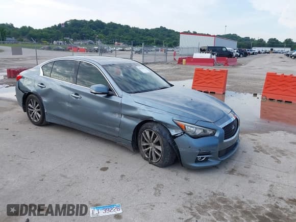 ✅ 2017 Infiniti Q50 Premium • VIN: JN1EV7APXHM732834 • Lot: 42533045. Listed on IAAI with 96,710 mi. Free auction sales archive from the USA and detailed vehicle history report at DreamBid. Image 1.