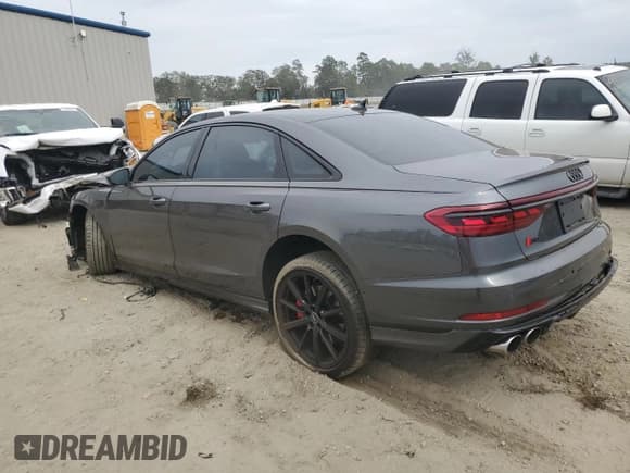 ✅ 2023 Audi S8 • VIN: WAULSAF86PN014957 • Lot: 71359544. Listed on Copart with 6,576 mi. Free auction sales archive from the USA and detailed vehicle history report at DreamBid. Image 2.