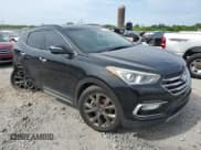 ✅ 2017 Hyundai Santa Fe Ultimate • VIN: 5NMZW4LA1HH046384 • Lot: 54149965. Listed on Copart with 124,093 mi. Free auction sales archive from the USA and detailed vehicle history report at DreamBid. Image 4.
