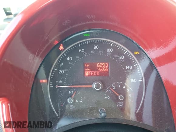 ✅ 2007 Volkswagen Beetle • VIN: 3VWRW31C37M514607 • Lot: 55757795. Listed on Copart with 45,366 mi. Free auction sales archive from the USA and detailed vehicle history report at DreamBid. Image 9.