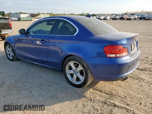 ✅ 2012 BMW 1 Series 128i • VIN: WBAUP7C51CVP22336 • Lot: 85861745. Listed on Copart with 123,177 mi. Free auction sales archive from the USA and detailed vehicle history report at DreamBid. Image 2.