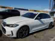 2023 BMW 3 Series M340i with VIN 3MW49FS0XP8D04859, listed as a Copart auction lot 70599935 with 26,017 mi miles and Salvage title. Bid and sale history available at DreamBid. Image 1.