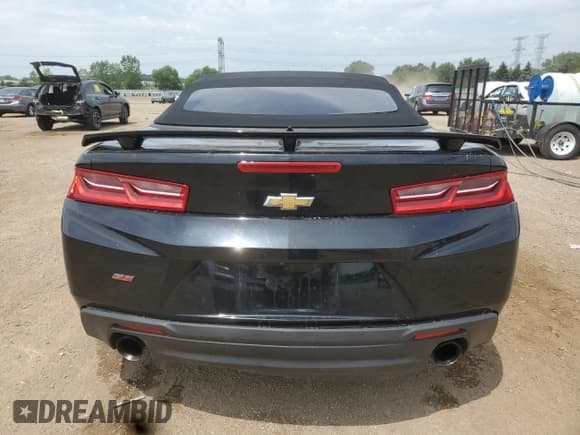 ✅ 2018 Chevrolet Camaro 1SS • VIN: 1G1FF3D70J0119937 • Lot: 63912755. Listed on Copart with 108,525 mi. Free auction sales archive from the USA and detailed vehicle history report at DreamBid. Image 6.