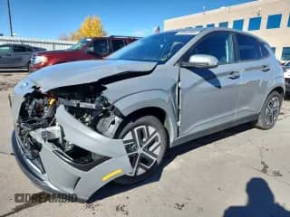 ✅ 2023 Hyundai Kona SEL • VIN: KM8K33AGXPU167784 • Lot: 90043095. Listed on Copart with 40,834 mi. Free auction sales archive from the USA and detailed vehicle history report at DreamBid. Image 1.