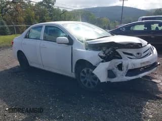 ✅ 2013 Toyota Corolla L • VIN: 2T1BU4EE1DC096564 • Lot: 43152652. Listed on IAAI with 147,659 mi. Free auction sales archive from the USA and detailed vehicle history report at DreamBid. Image 1.