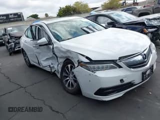✅ 2016 Acura TLX Technology • VIN: 19UUB1F52GA010894 • Lot: 43186270. Listed on IAAI with Not provided. Free auction sales archive from the USA and detailed vehicle history report at DreamBid. Image 1.