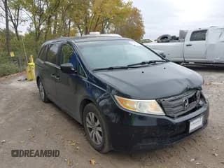 ✅ 2011 Honda Odyssey EX-L • VIN: 5FNRL5H60BB018541 • Lot: 43575607. Listed on IAAI with 253,366 mi. Free auction sales archive from the USA and detailed vehicle history report at DreamBid. Image 1.