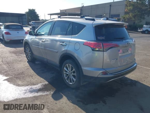 ✅ 2017 Toyota RAV4 Limited • VIN: 2T3YFREV3HW397625 • Лот: 42953858. Опубликован ранее на IAAI с пробегом 27 784 миль. Бесплатный доступ к архиву аукционных продаж из США и подробный отчёт об истории автомобиля на DreamBid. Изображение 3.