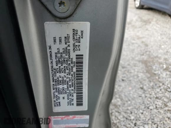 ✅ 2004 Toyota Tacoma PreRunner • VIN: 5TESN92NX4Z424430 • Lot: 82635975. Wystawiony na Copart z przebiegiem 215 320 mil. Bezpłatny archiwum sprzedaży aukcyjnych z USA i szczegółowy raport historii pojazdu na DreamBid. Zdjęcie 12.