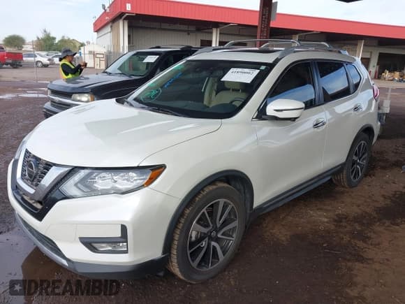 ✅ 2019 Nissan Rogue SV • VIN: 5N1AT2MT0KC791106 • Lot: 41890002. Listed on IAAI with 55,430 mi. Free auction sales archive from the USA and detailed vehicle history report at DreamBid. Image 2.