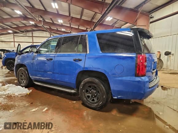 ✅ 2019 Chevrolet Tahoe Commercial • VIN: 1GNSKDEC5KR396378 • Lot: 94994375. Listed on Copart with 125,554 mi. Free auction sales archive from the USA and detailed vehicle history report at DreamBid. Image 2.