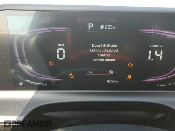 ✅ 2025 Kia Seltos S • VIN: KNDEUCAA6S7687224 • Lot: 58804735. Listed on Copart with 4,296 mi. Free auction sales archive from the USA and detailed vehicle history report at DreamBid. Image 9.