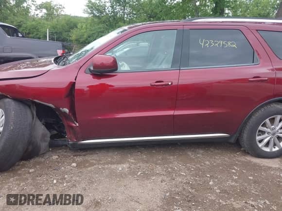 2020 Dodge Durango SXT Plus with VIN 1C4RDJAG3LC309994, listed as a IAAI auction lot 42329582 with 53,535 mi miles and . Bid and sale history available at DreamBid. Image 14.