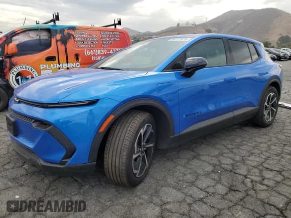 ✅ 2025 Chevrolet Equinox EV LT • VIN: 3GN7DLRP6SS173268 • Lot: 86177975. Listed on Copart with 12,788 mi. Free auction sales archive from the USA and detailed vehicle history report at DreamBid. Image 1.