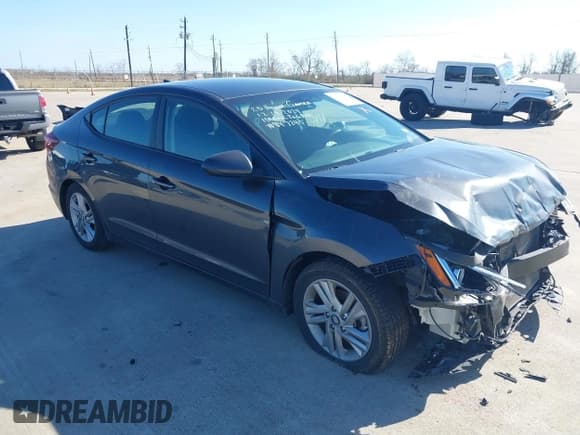 ✅ 2020 Hyundai Elantra SEL • VIN: 5NPD84LF2LH625332 • Lot: 41209990. Listed on IAAI with 77,896 mi. Free auction sales archive from the USA and detailed vehicle history report at DreamBid. Image 1.