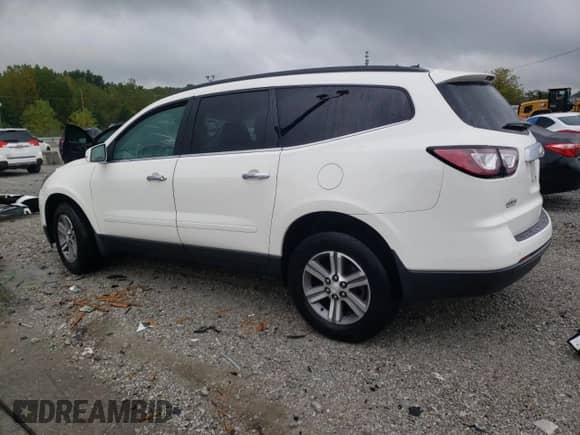 2015 Chevrolet Traverse LT z VIN 1GNKRHKD1FJ209447, wystawiony jako Copart lot #71116855 z przebiegiem 130 449 mil mil oraz Szkoda całkowita • Salvage title. Historia ofert i sprzedaży dostępna na DreamBid. Obrazek 2.