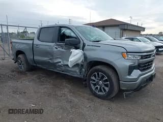 ✅ 2024 Chevrolet Silverado 1500 RST • VIN: 1GCPDEEK5RZ275589 • Lot: 42578772. Listed on IAAI with 6,715 mi. Free auction sales archive from the USA and detailed vehicle history report at DreamBid. Image 1.