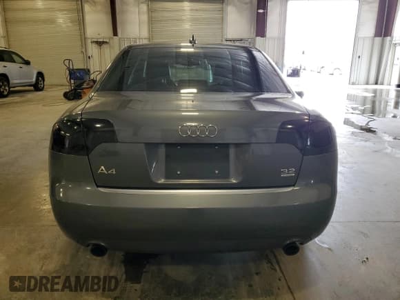 ✅ 2006 Audi A4 3.2L • VIN: WAUDH78E86A213328 • Lot: 62830845. Listed on Copart with 187,709 mi. Free auction sales archive from the USA and detailed vehicle history report at DreamBid. Image 6.