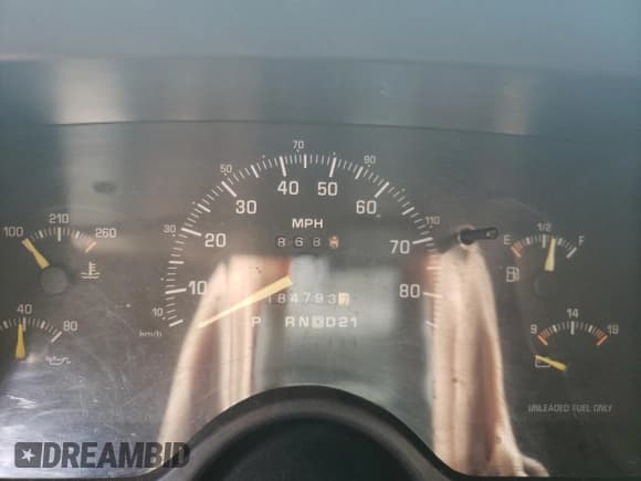 ✅ 1994 Chevrolet S-10 • VIN: 1GCCS14Z9R8130718 • Лот: 48229205. Опубликован ранее на Copart с пробегом 184 793 миль. Бесплатный доступ к архиву аукционных продаж из США и подробный отчёт об истории автомобиля на DreamBid. Изображение 9.