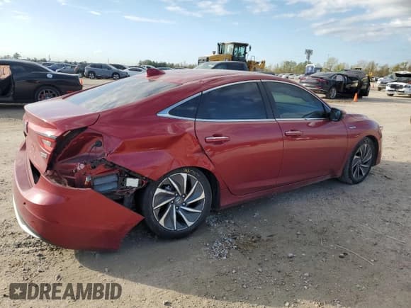 ✅ 2021 Honda Insight Touring • VIN: 19XZE4F90ME004925 • Лот: 71325672. Опубликован ранее на Copart с пробегом 32 088 миль. Бесплатный доступ к архиву аукционных продаж из США и подробный отчёт об истории автомобиля на DreamBid. Изображение 3.