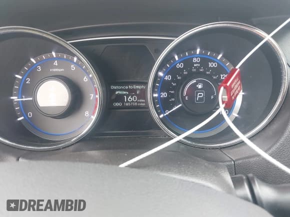 ✅ 2014 Hyundai Sonata GLS • VIN: 5NPEB4AC5EH903657 • Lot: 43695438. Listed on IAAI with 165,708 mi. Free auction sales archive from the USA and detailed vehicle history report at DreamBid. Image 7.