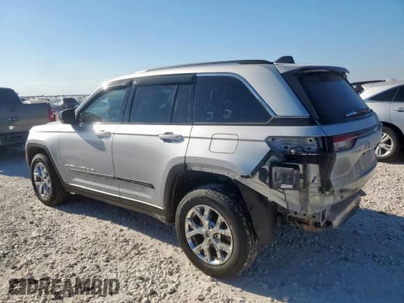 2022 Jeep Grand Cherokee Limited with VIN 1C4RJGBG9N8636349, listed as a Copart auction lot 85860745 with 37,232 mi miles and Salvage title. Bid and sale history available at DreamBid. Image 2.
