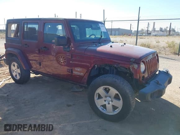 ✅ 2010 Jeep Wrangler Unlimited Sahara • VIN: 1J4BA5H16AL156621 • Lot: 43635007. Wystawiony na IAAI z przebiegiem 128 833 mil. Bezpłatny archiwum sprzedaży aukcyjnych z USA i szczegółowy raport historii pojazdu na DreamBid. Zdjęcie 1.