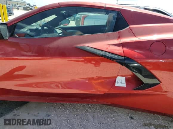 2024 Chevrolet Corvette 2LT с VIN 1G1YB3D42R5103876, выставлен на аукционе Copart как лот 74210374 с пробегом Не указан миль и На запчасти • Non repairable. История ставок и продаж доступна на DreamBid. Изображение 12.