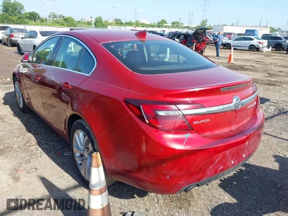 ✅ 2015 Buick Regal • VIN: 2G4GK5EX1F9268951 • Lot: 42559131. Listed on IAAI with 138,545 mi. Free auction sales archive from the USA and detailed vehicle history report at DreamBid. Image 3.