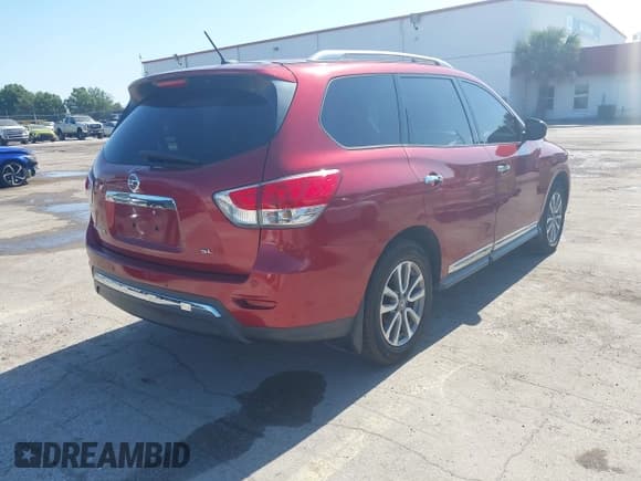 ✅ 2014 Nissan Pathfinder S • VIN: 5N1AR2MN8EC604506 • Lot: 42329725. Listed on IAAI with 163,520 mi. Free auction sales archive from the USA and detailed vehicle history report at DreamBid. Image 4.