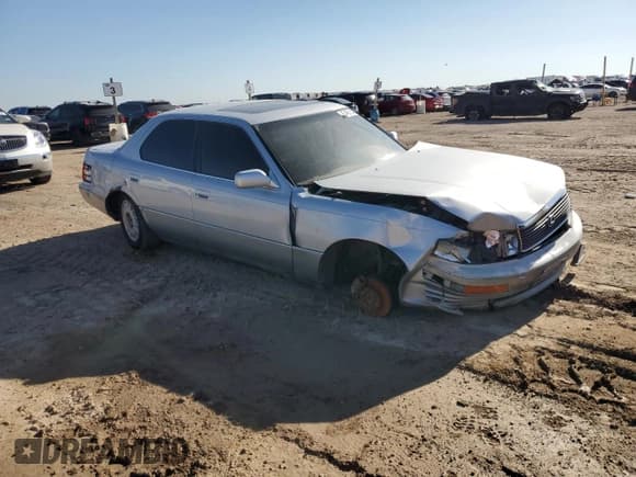 ✅ 1991 Lexus LS • VIN: JT8UF11E6M0061325 • Lot: 67406184. Wystawiony na Copart z przebiegiem 116 710 mil. Bezpłatny archiwum sprzedaży aukcyjnych z USA i szczegółowy raport historii pojazdu na DreamBid. Zdjęcie 4.