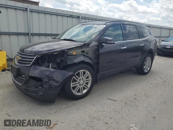 ✅ 2015 Chevrolet Traverse LT • VIN: 1GNKVGKD1FJ136232 • Lot: 56946254. Wystawiony na Copart z przebiegiem 100 008 mil. Bezpłatny archiwum sprzedaży aukcyjnych z USA i szczegółowy raport historii pojazdu na DreamBid. Zdjęcie 1.