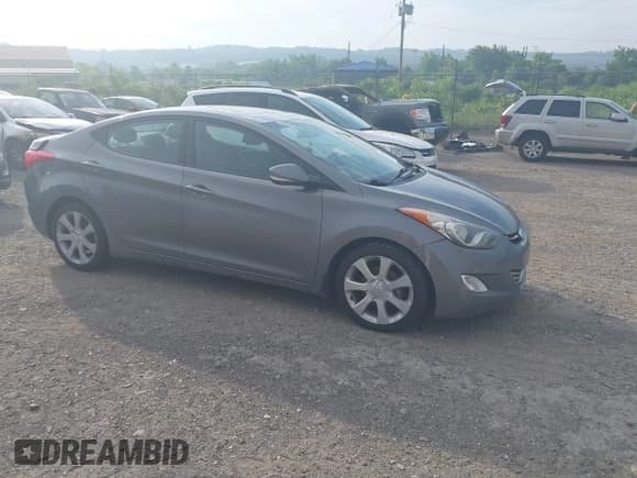 ✅ 2013 Hyundai Elantra GLS • VIN: 5NPDH4AE5DH357503 • Lot: 42606676. Listed on IAAI with 279,824 mi. Free auction sales archive from the USA and detailed vehicle history report at DreamBid. Image 1.