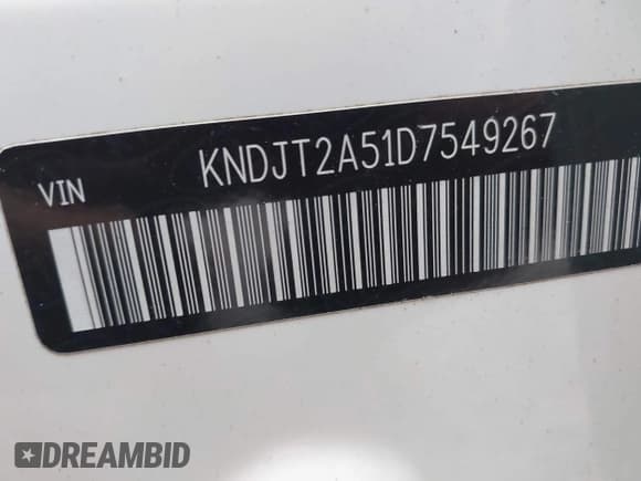✅ 2013 Kia Soul • VIN: KNDJT2A51D7549267 • Lot: 43648212. Listed on IAAI with 263,777 mi. Free auction sales archive from the USA and detailed vehicle history report at DreamBid. Image 9.